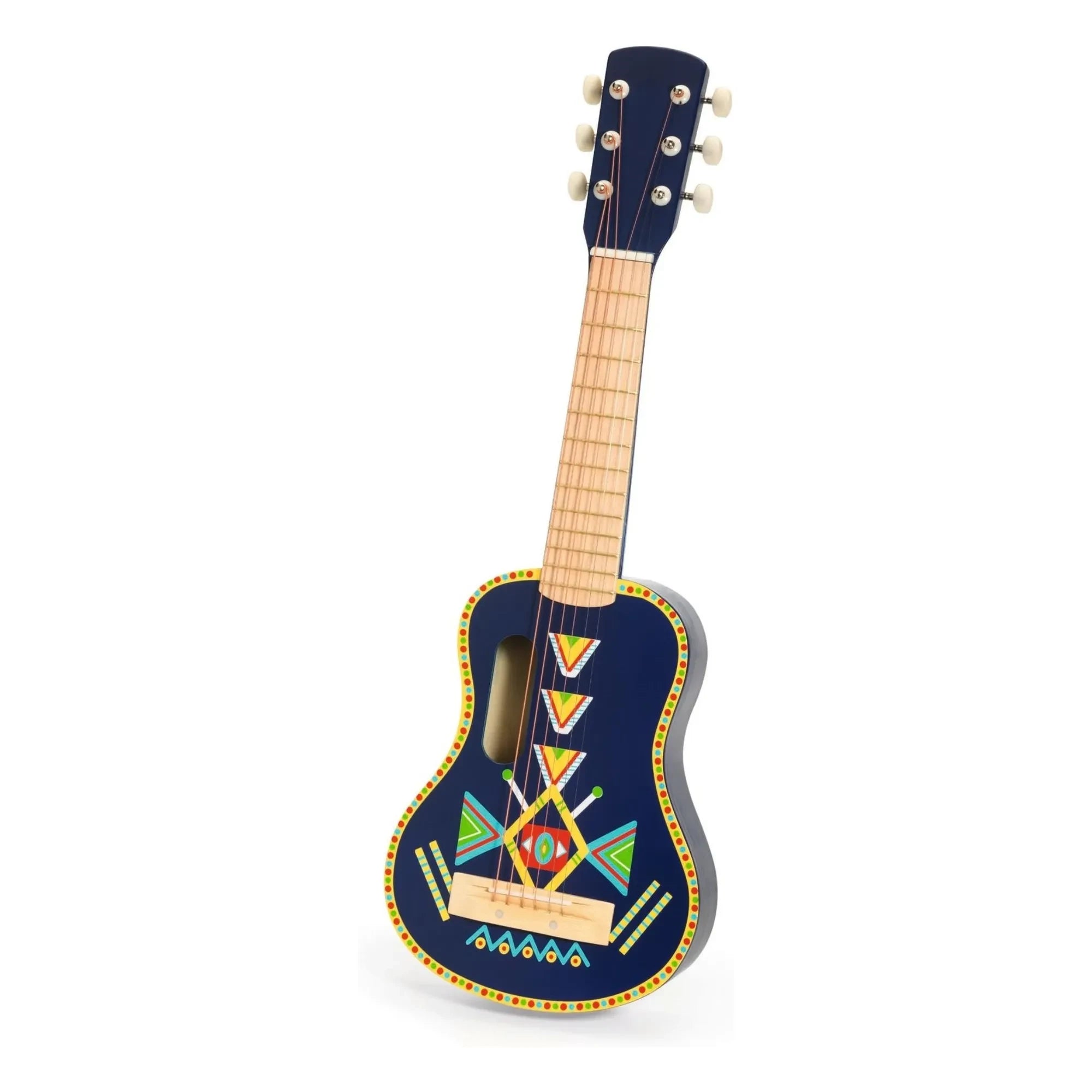 Djeco - Guitarra metálica de 6 cuerdas