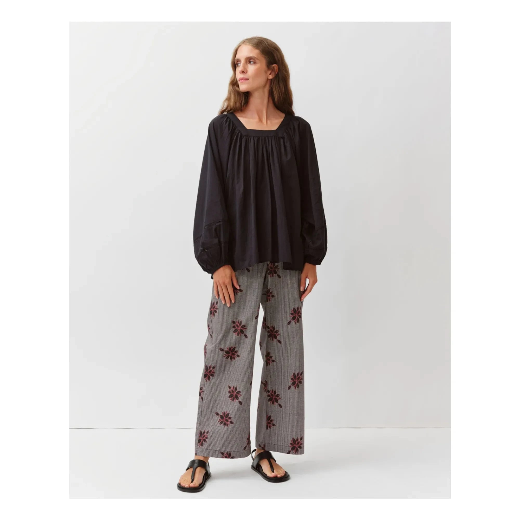 Diega - Blusa Tazao | Negro