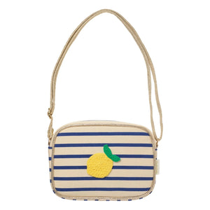Rockahula Kids - Bolso de limón a rayas | Azul marino