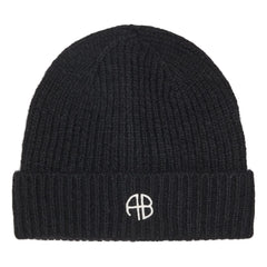 Anine Bing - Gorro Elia de Lana y Alpaca | Negro