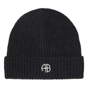 Anine Bing - Gorro Elia de Lana y Alpaca | Negro