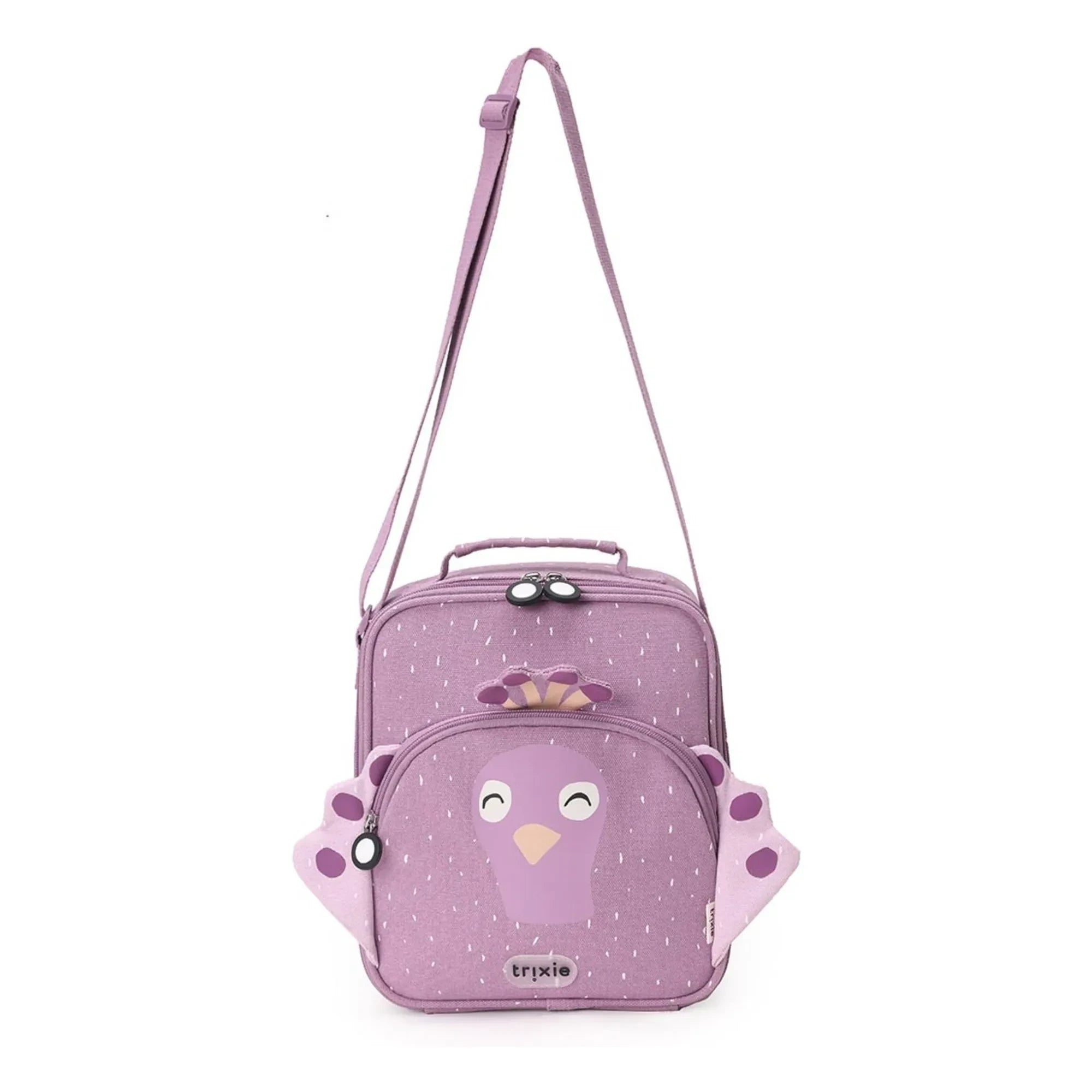 Trixie - Bolsa de almuerzo térmica Mrs. Peacock | Morado