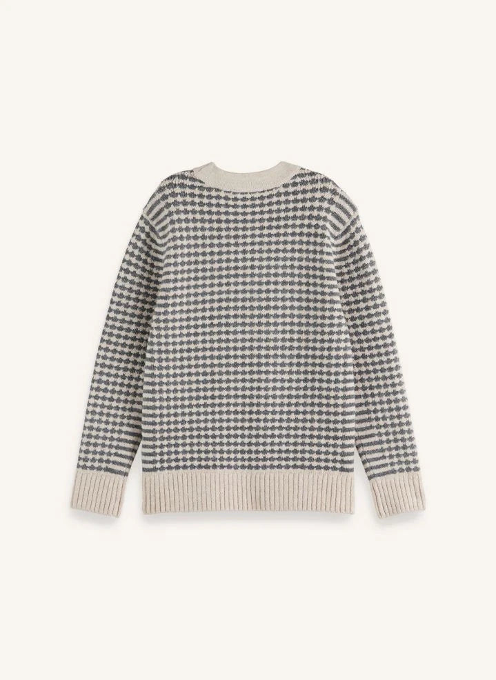 Scotch & Soda - Suéter de chenilla | Beige