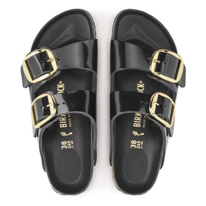 BIRKENSTOCK - Sandalias Arizona Big Buckle Charol | Negro