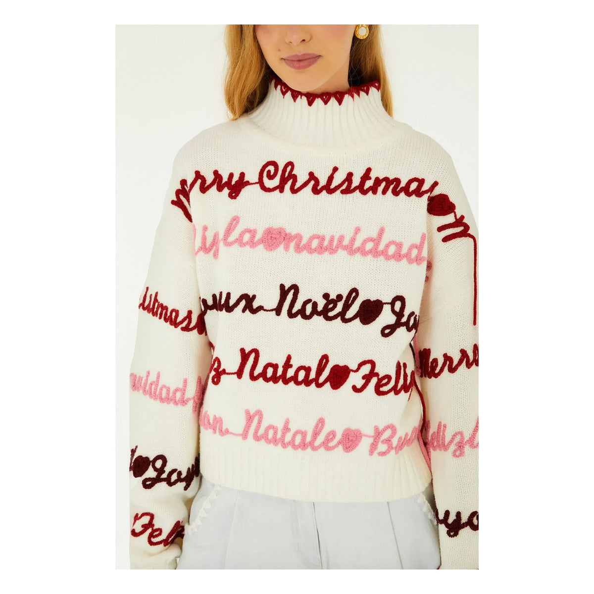 Farm Rio - Jersey de Navidad | Crudo