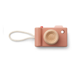 Liewood - Michael Ahşap Kamera | Pembe