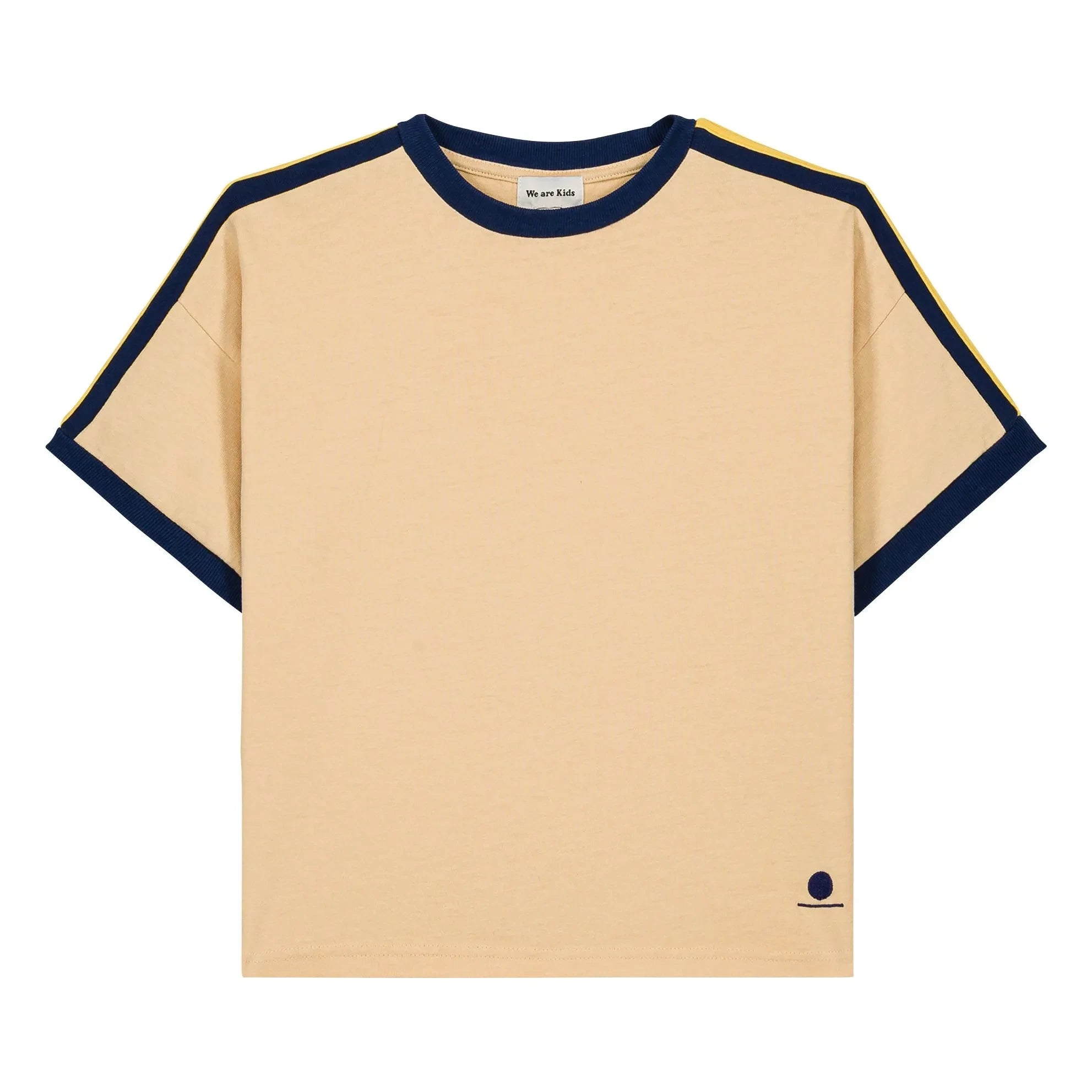 We Are Kids - Camiseta de algodón orgánico Taylor Kontrast | Beige