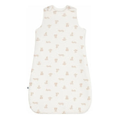 Petit Bateau - Saco de dormir con osito de algodón orgánico | Blanco