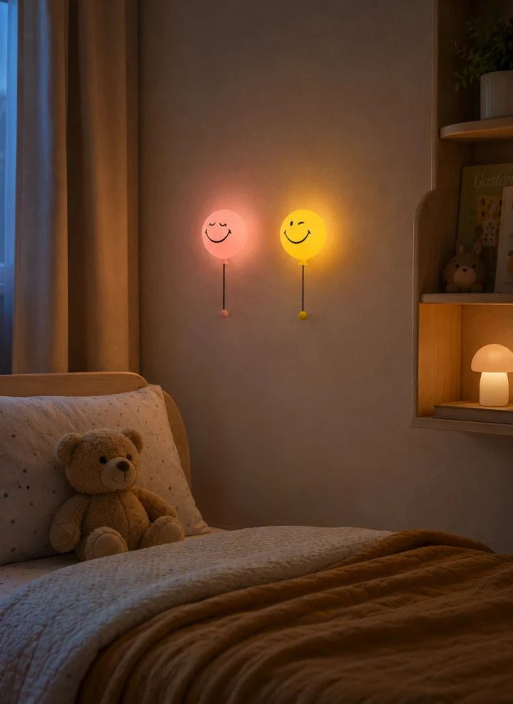 MOB - Bubbly Aplique de Pared - MOB x Smiley World | Amarillo