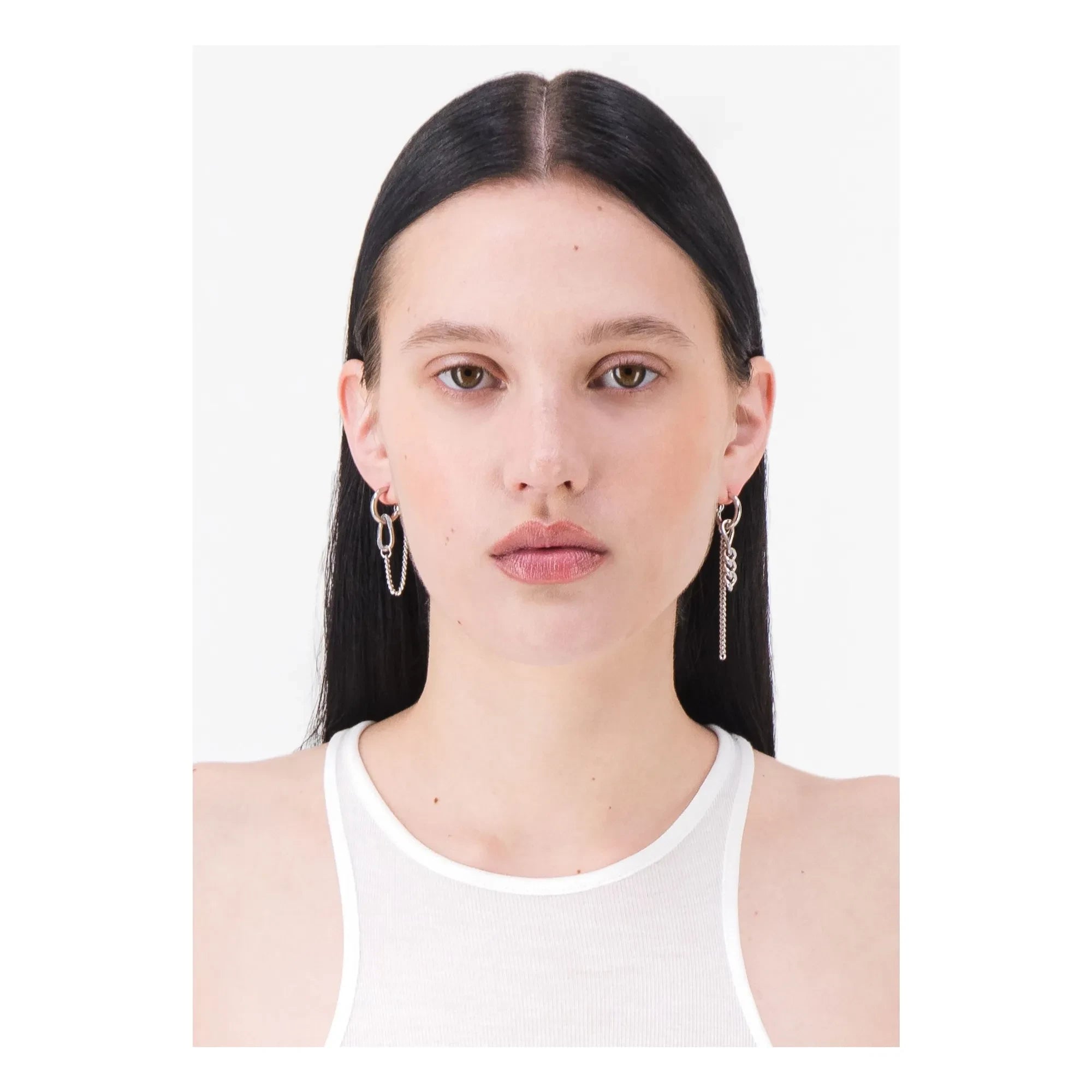 Justine Clenquet - Pendientes Tiko plateados