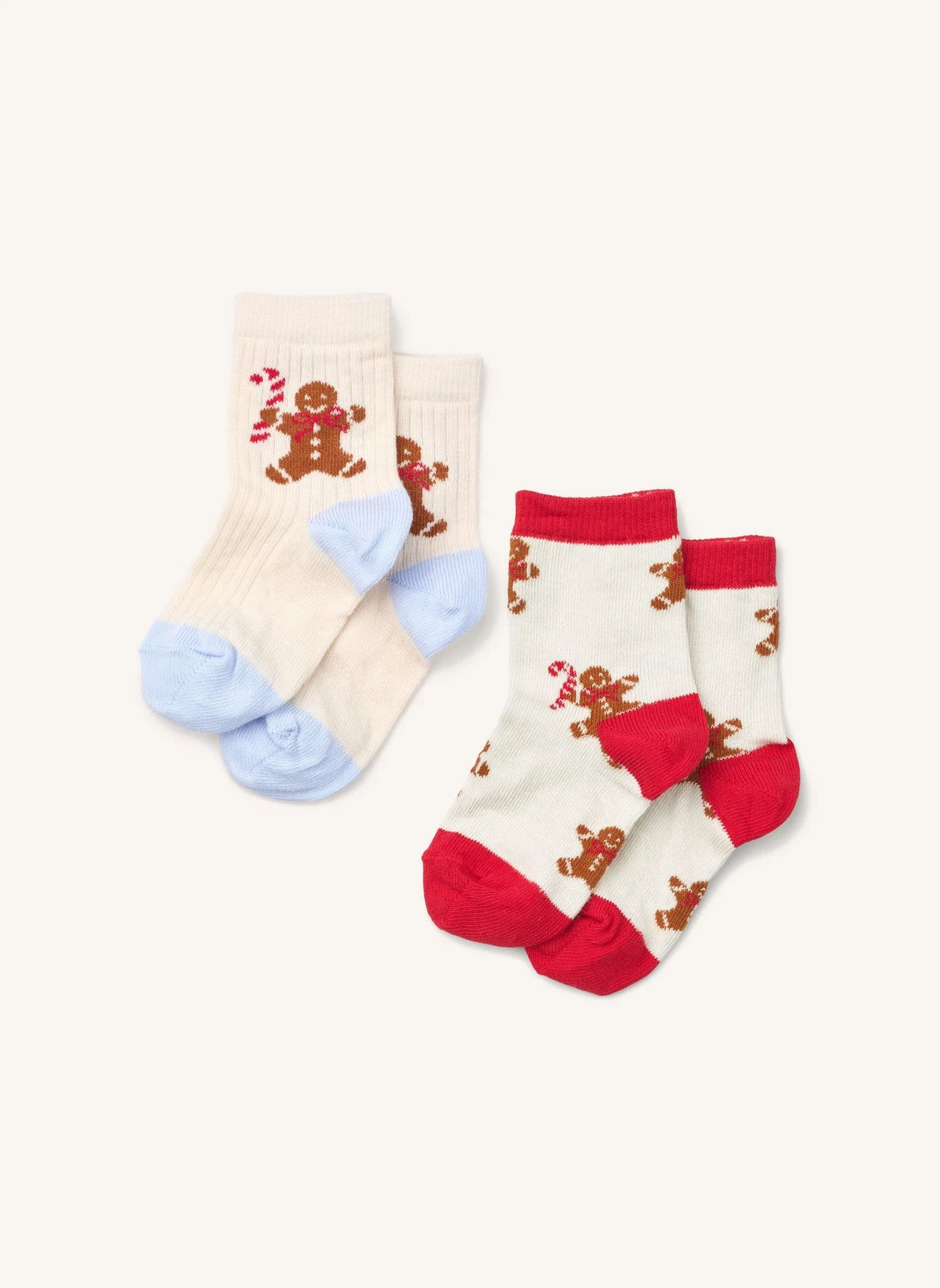 Flöss - 2 Pares de Calcetines Vilde | Crema