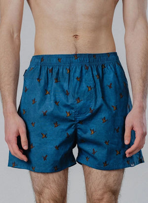 Pockies - Ördek Boxer Şort | Petrol Mavisi