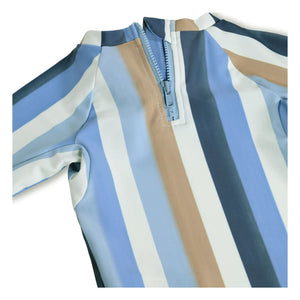 Molo - Camiseta de rayas con protección UV Nemo Fibras recicladas | Azul