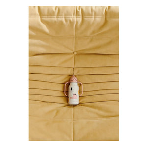 Liewood - Kimmie paslanmaz çelik su şişesi - 250 ml | Cats and Dogs/Sandy