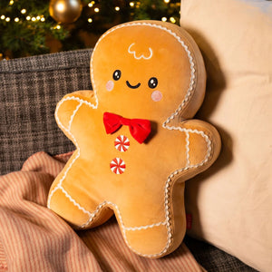Legami - Cojín de Jengibre Navideño - ¡Súper Suave!