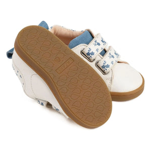 Zapatilla de deporte con estampado floral Lazare - Mahaut | Crudo