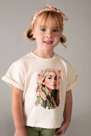 Camiseta de algodón para niños Mayoral