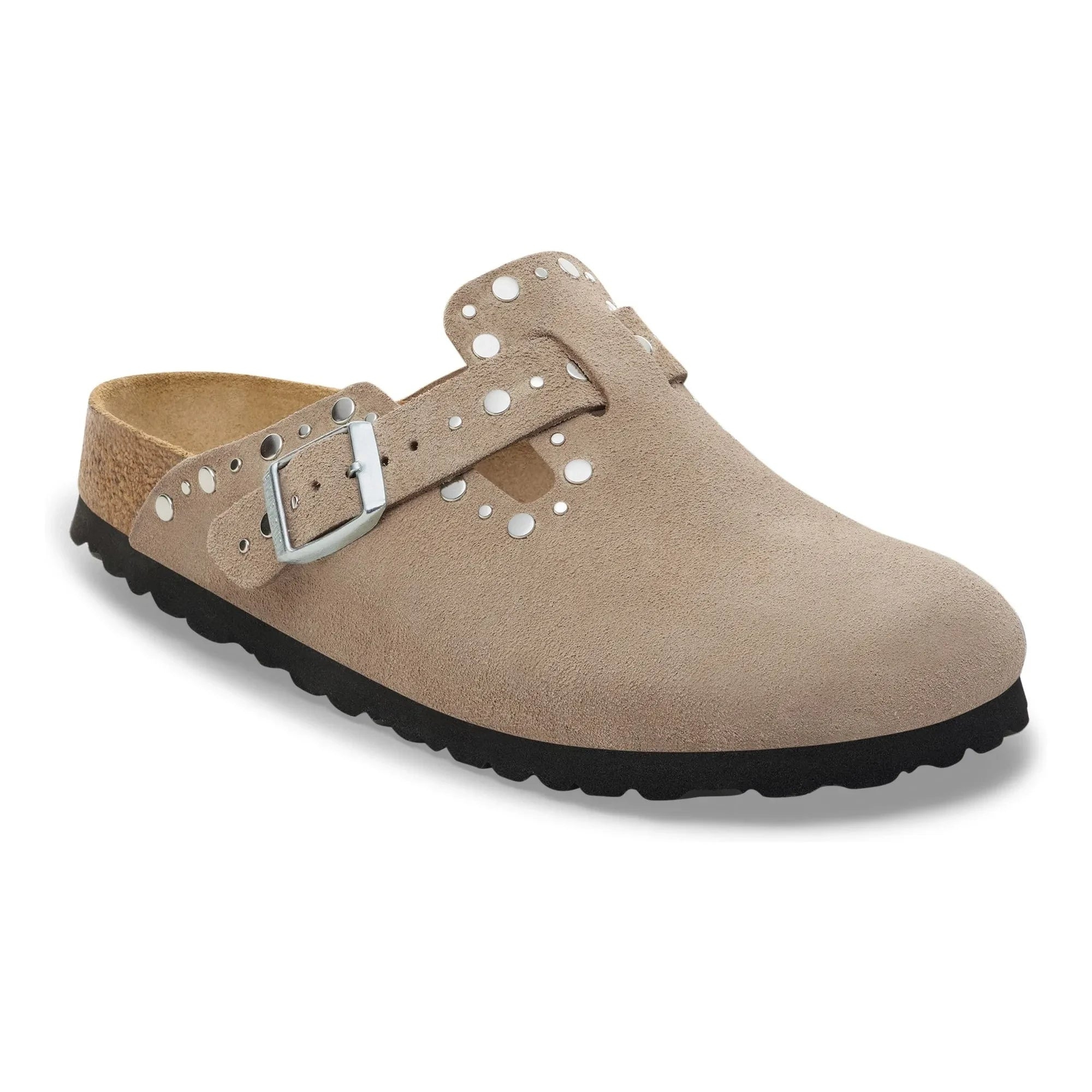BIRKENSTOCK - Boston terlikler Rivets Sweden | Toz kahverengi