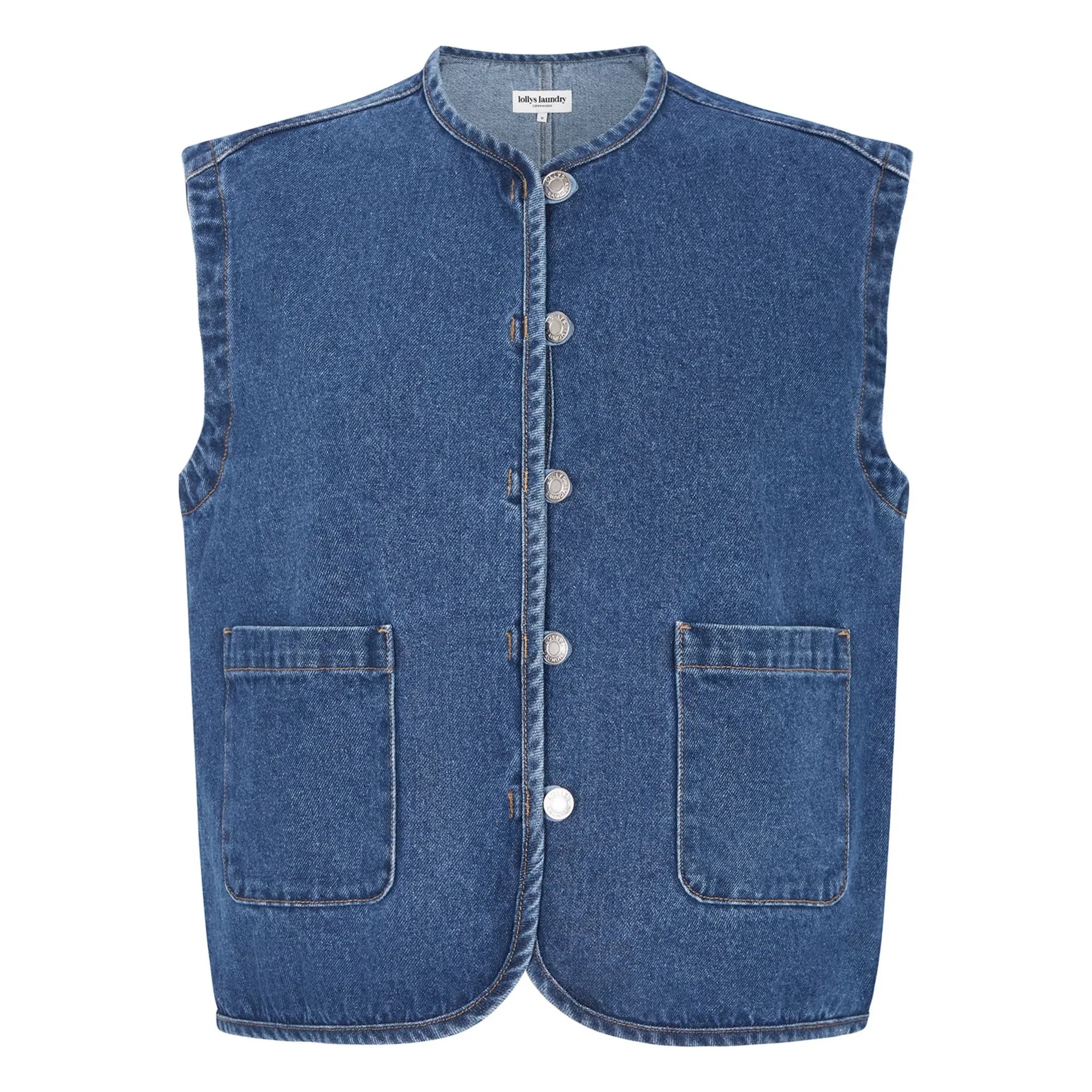 Lollys Laundry - Abbey Denim Pamuk Ceket | Mavi