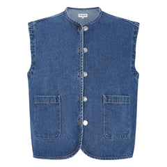Lollys Laundry - Abbey Denim Pamuk Ceket | Mavi