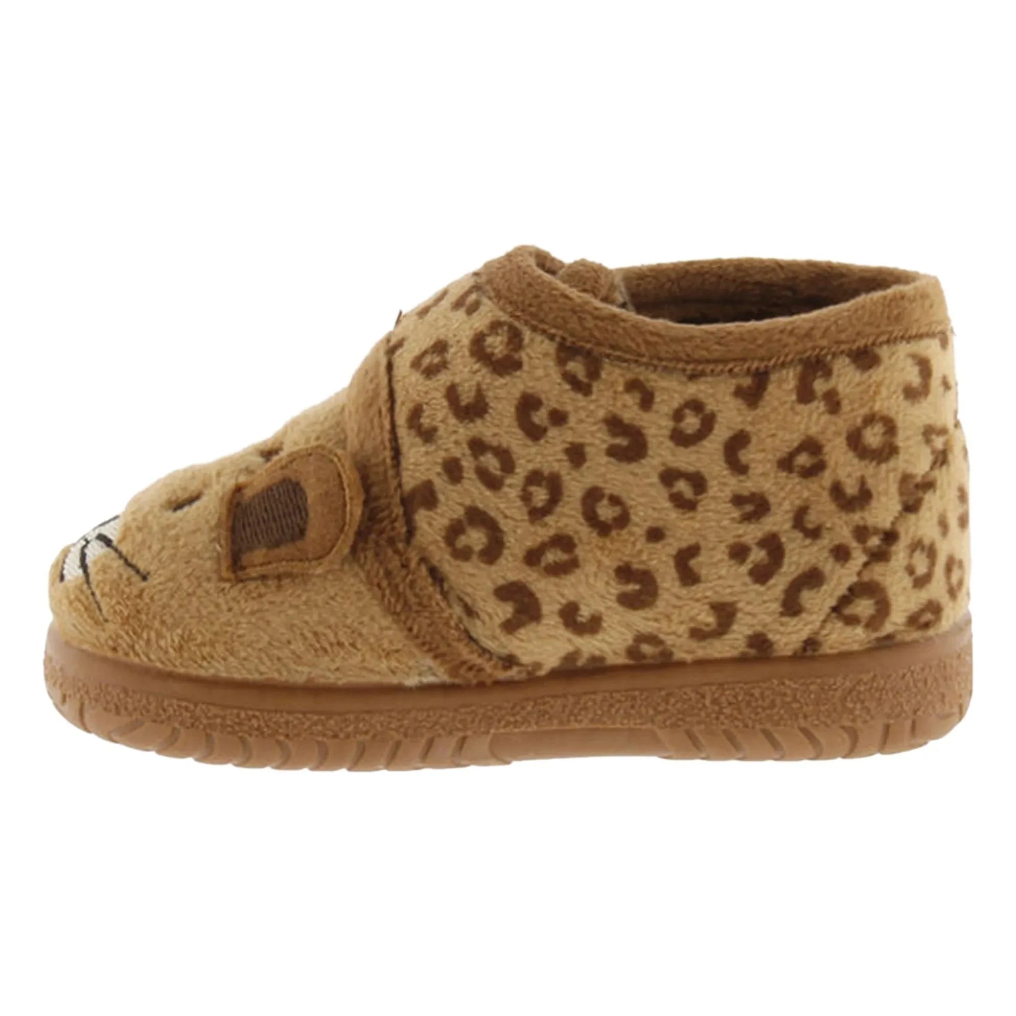 Victoria - Ojalá Leopar Pantuflas | Camel