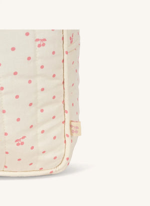 Konges Sløjd - Büyük Cherry Dot Tuvalet Çantası | Pembe