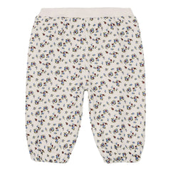 Louise Misha - Pantalón de Bebé de Algodón Orgánico con Estampado Floral Ysalia | Crema