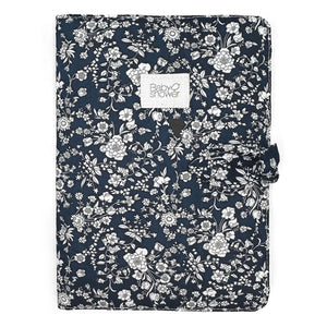 Babyshower - Tapa de libro de salud Liberty | Azul noche