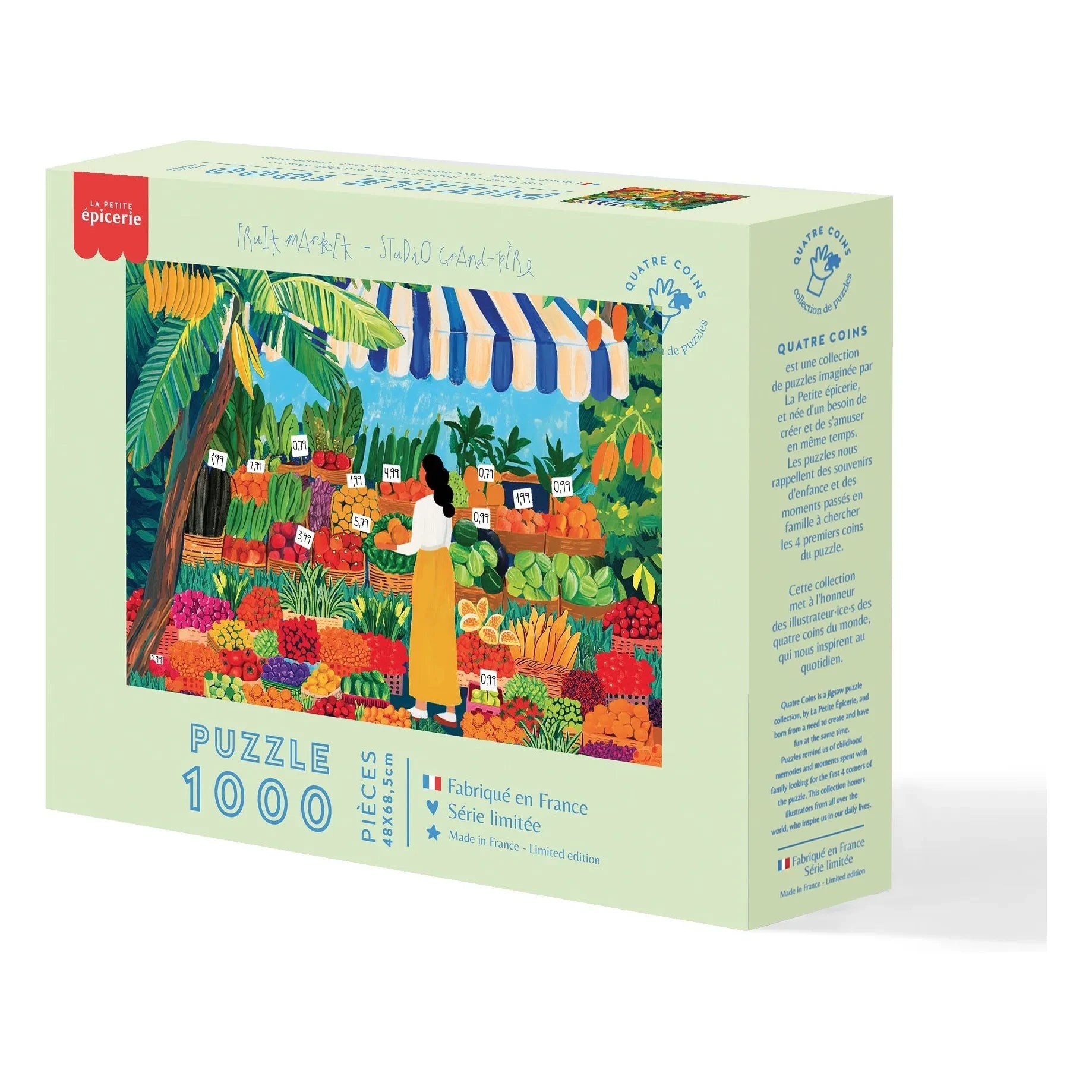 La Petite Épicerie - Rompecabezas del mercado de frutas - 1000 piezas