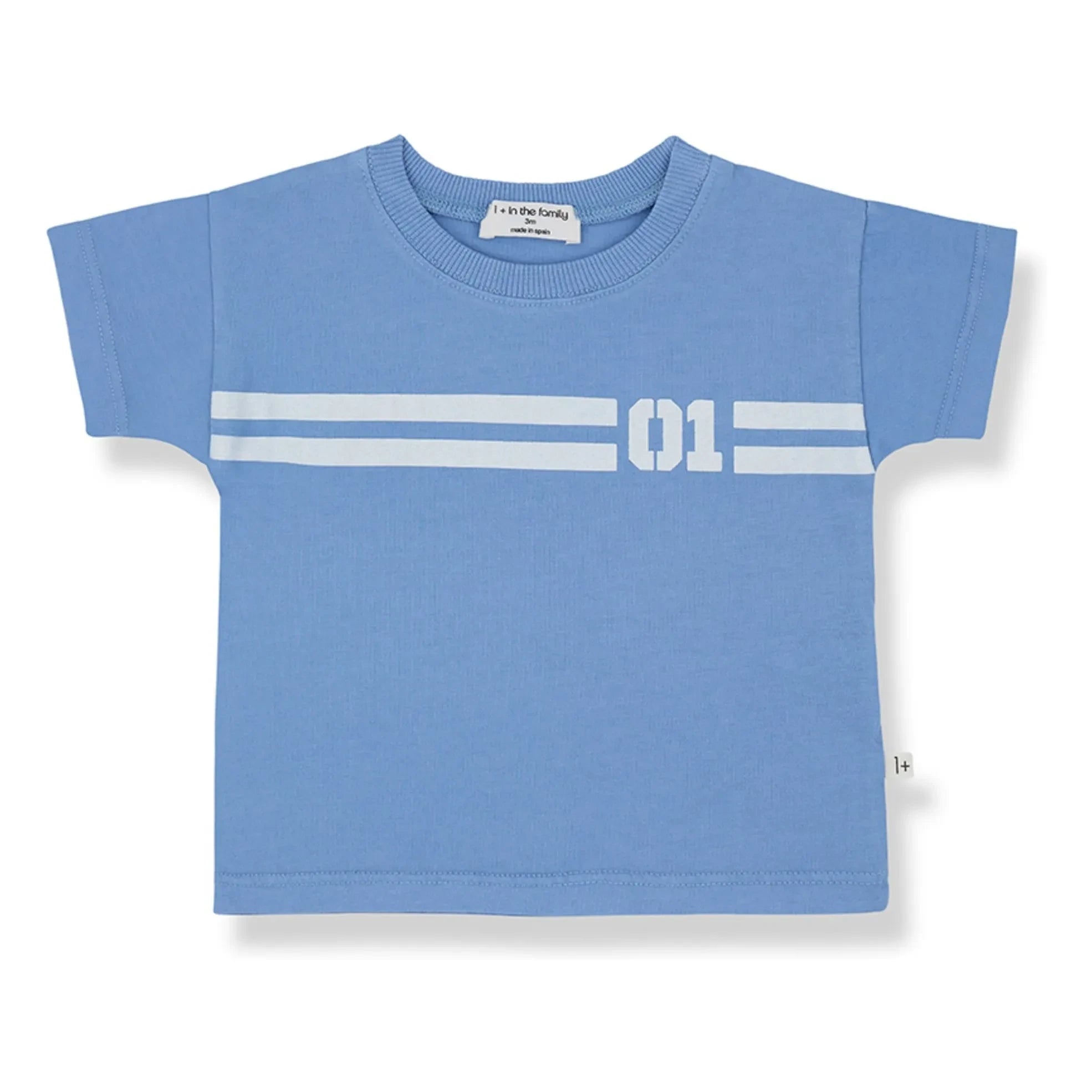 1+ in the family - Pollensa Camiseta | Azul Claro