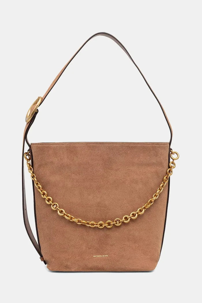 MICHAEL Michael Kors bolso de hombro hobo de ante Nolita para mujer