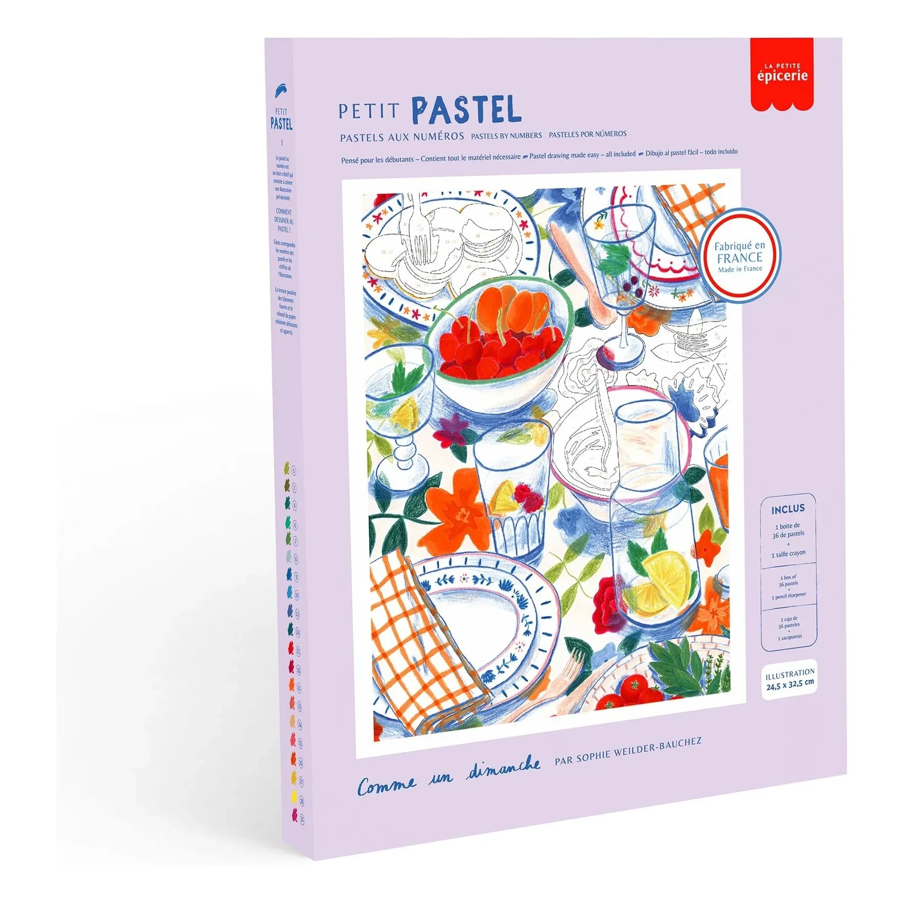 La Petite Épicerie - Set de pastel numerado - Comme un Dimanche