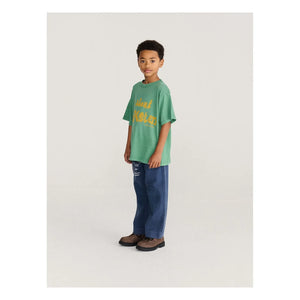 Bobo Choses - All About Monsters T-shirt Geri dönüştürülmüş lifler | Yeşil