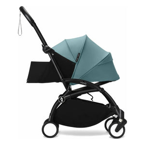 Stokke® - Cochecito completo YOYO³ 0+ y 6+ chasis negro | Aqua