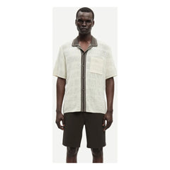 Samsoe Samsoe - Camisa de manga corta Sapercy Maille | Blanca