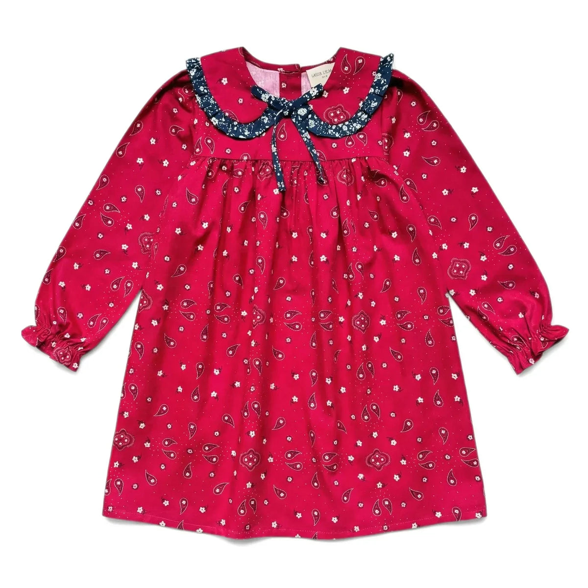 Louis Louise - Vestido Benjamine Bandana | Rojo