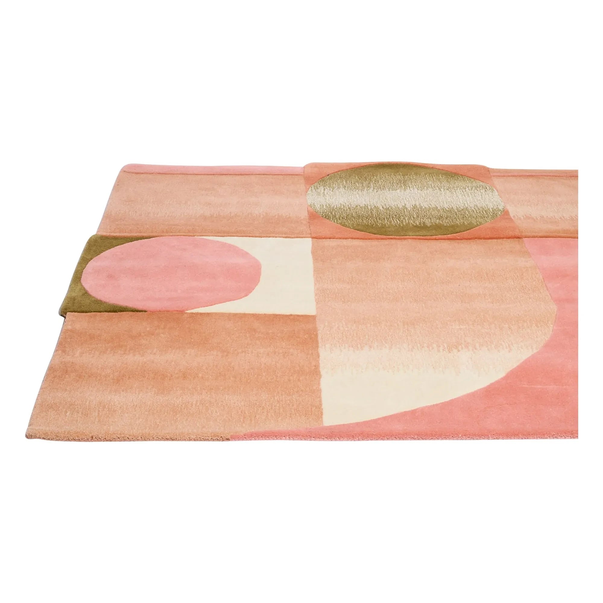 Mapoésie - Alfombra de lana Atlas | Rosa