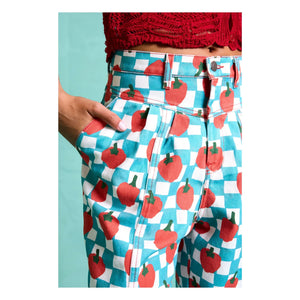 Favorite People - La Cantina Tomato Pantalón - Colección Mujer | Turquesa