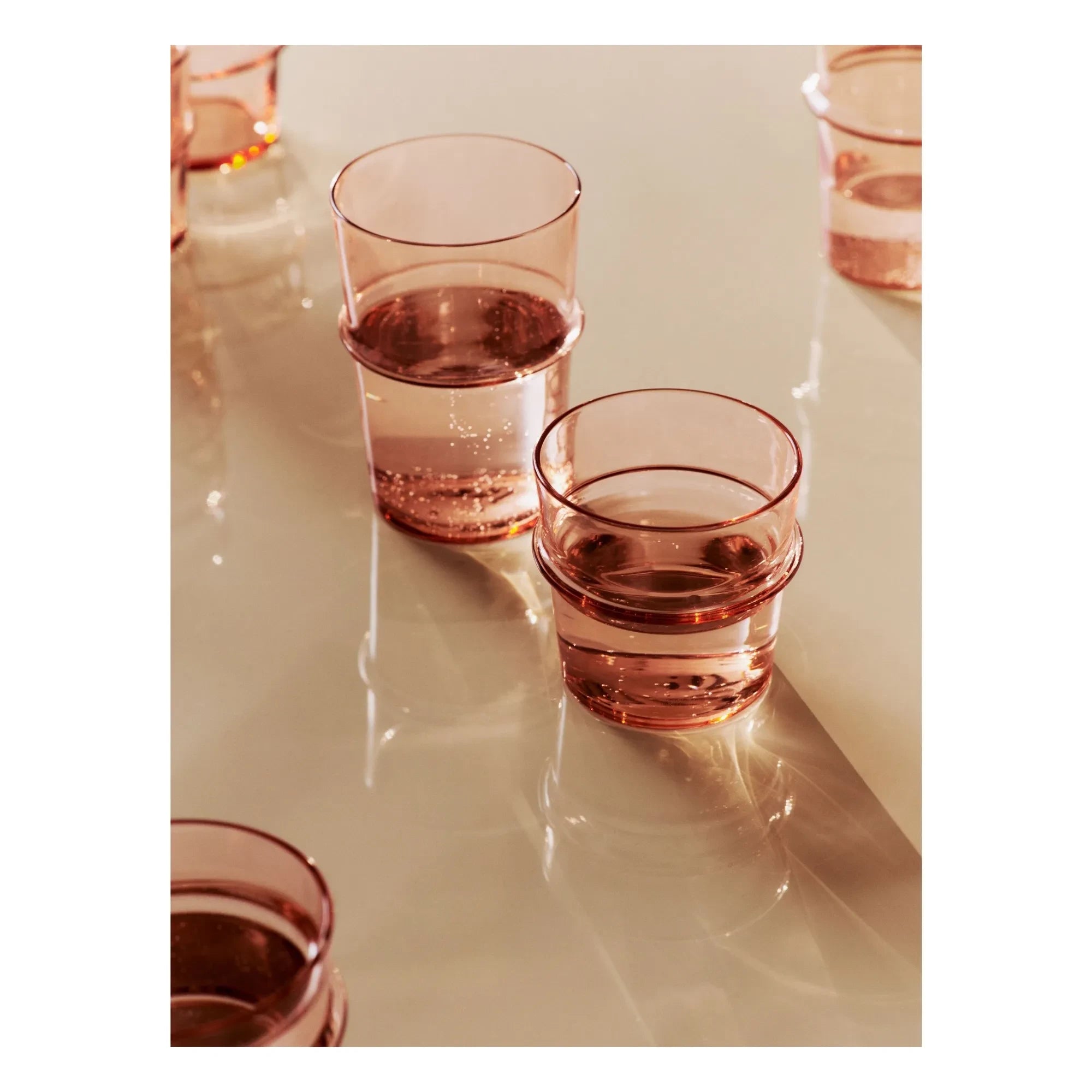 Ferm Living - Vasos Boya - Set de 2 | Frambuesa