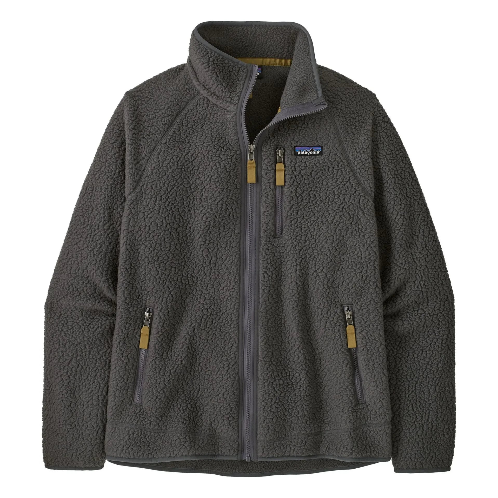 Patagonia - Forro polar retro con cremallera Fibras recicladas | Gris carbón