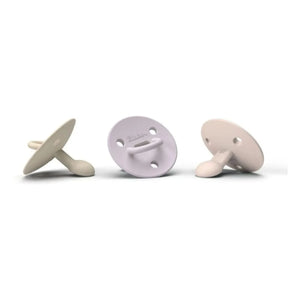 Elhée - Chupetes de silicona médica Choochoo Billie - Set de 3 | Rosa
