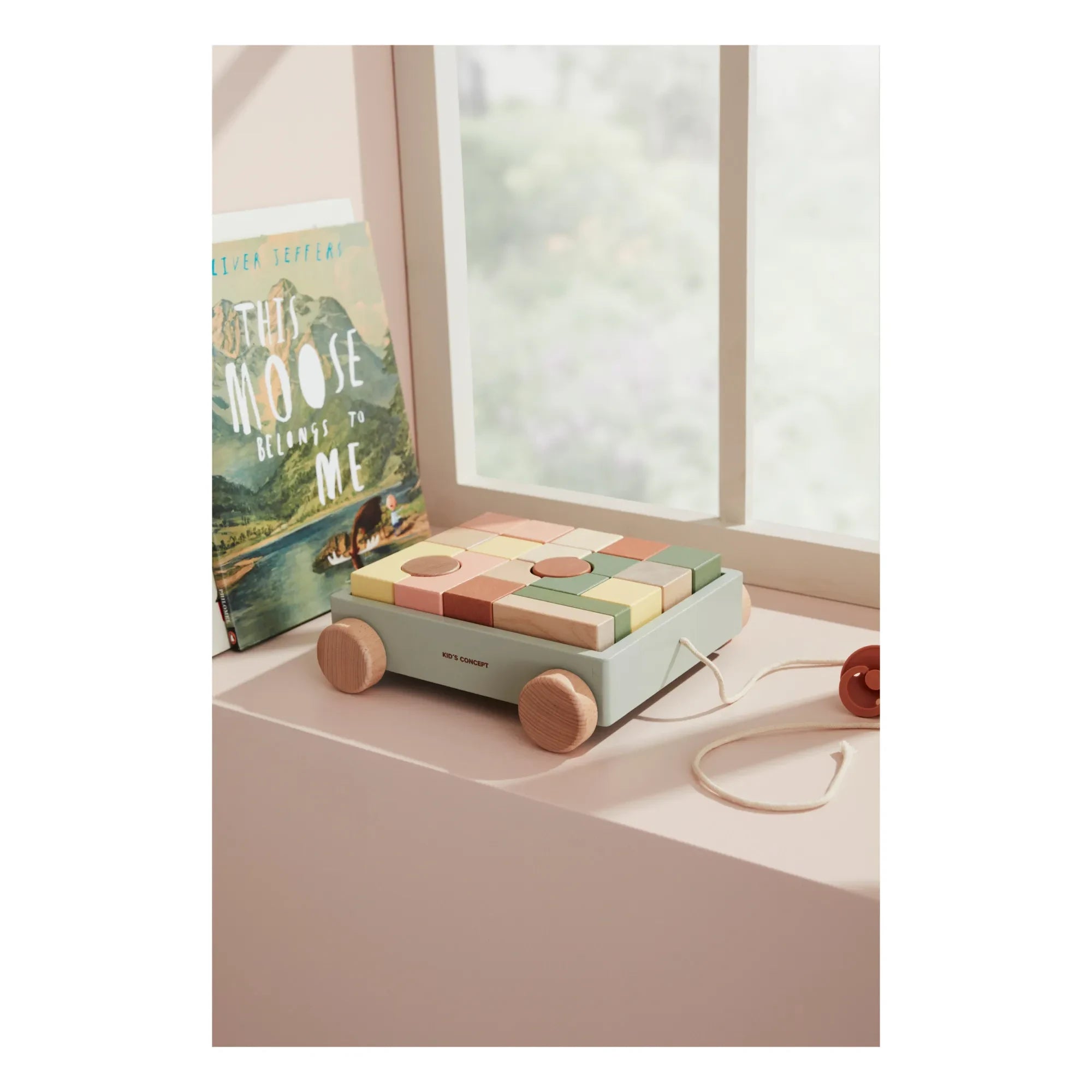 Kid's Concept - Vagón con figura Edvin