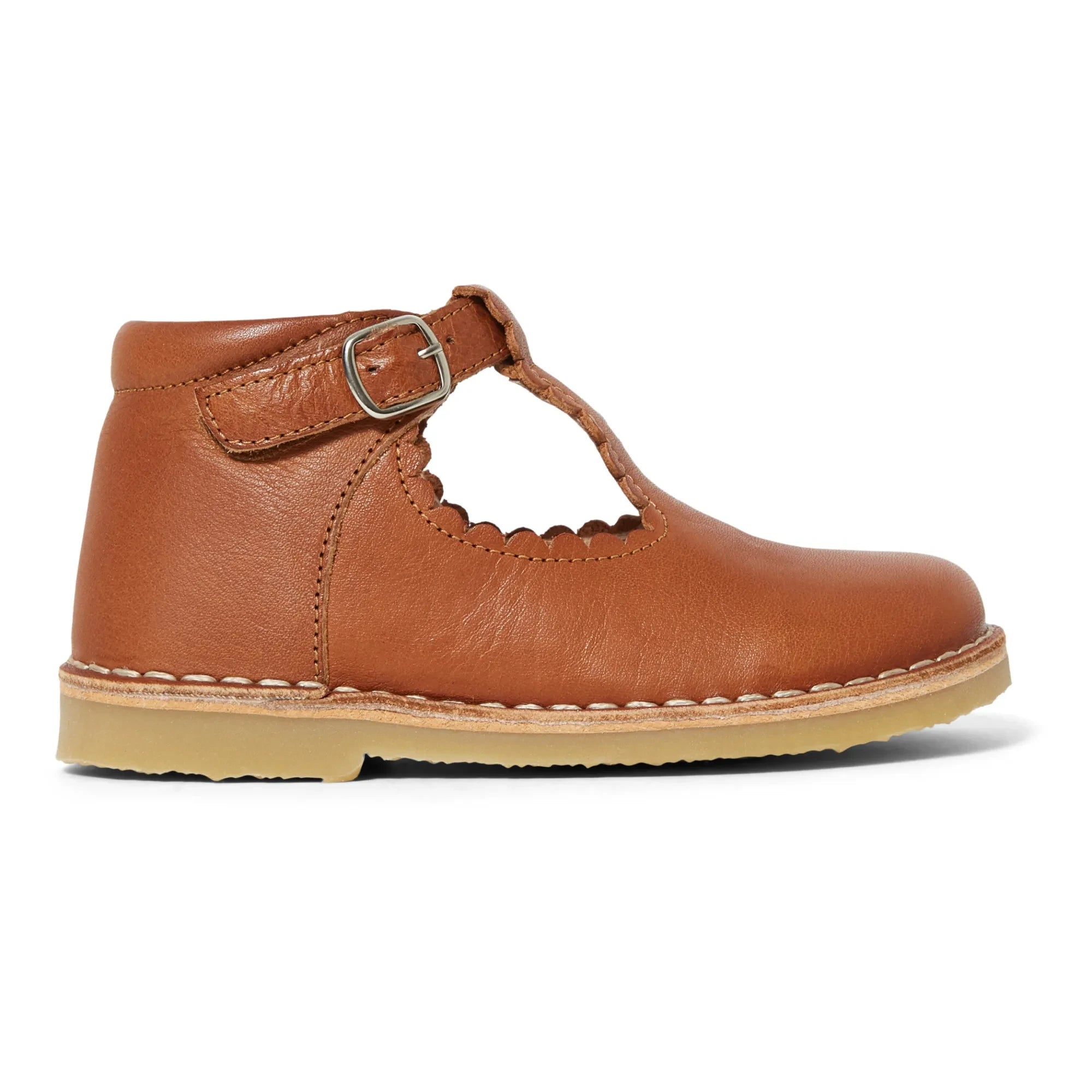 Petit Nord - Mary Janes con tira en T | Cognac