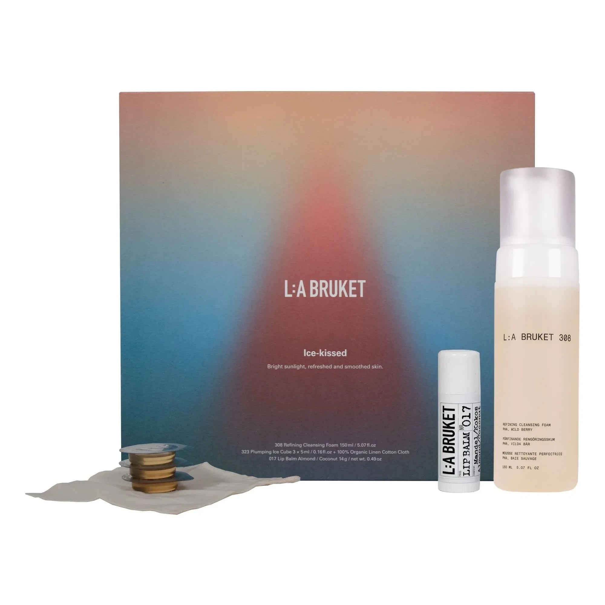 L:A BRUKET - Set de cuidado facial refrescante