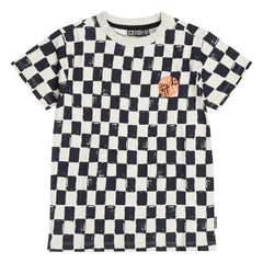 Tumble N'Dry - Camiseta sin mangas de algodón orgánico | Azul oscuro