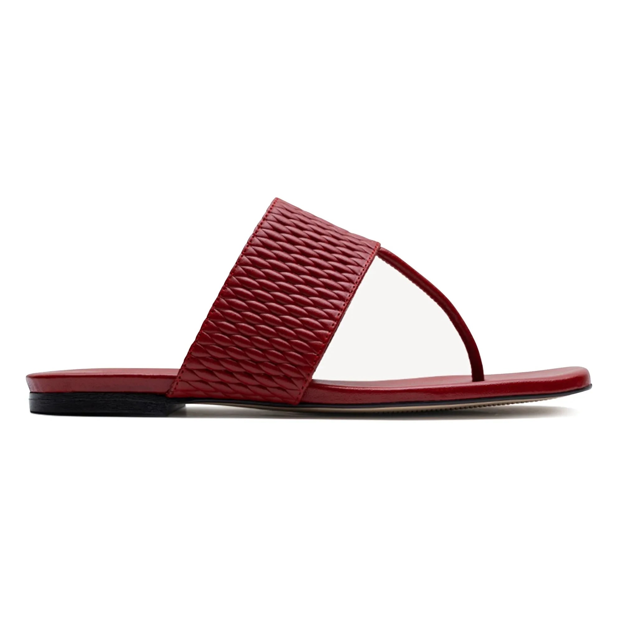 Lachoix - Sandalias de piel Margot | Rojo
