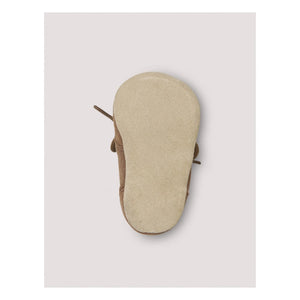 Petit Nord - Zapatillas de cuna de ante | Marrón