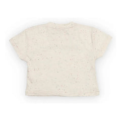 the new society - Camiseta y sudadera Smiley Baby | Blanco jaspeado