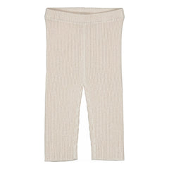 Louis Louise - Leggings con purpurina de gato | Crema