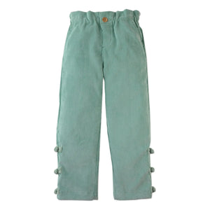 Gingersnaps - Pantalón con Volantes Arielle | Verde mar